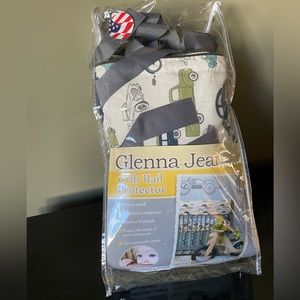 Glenna Jean crib rail protector in uptown traffic